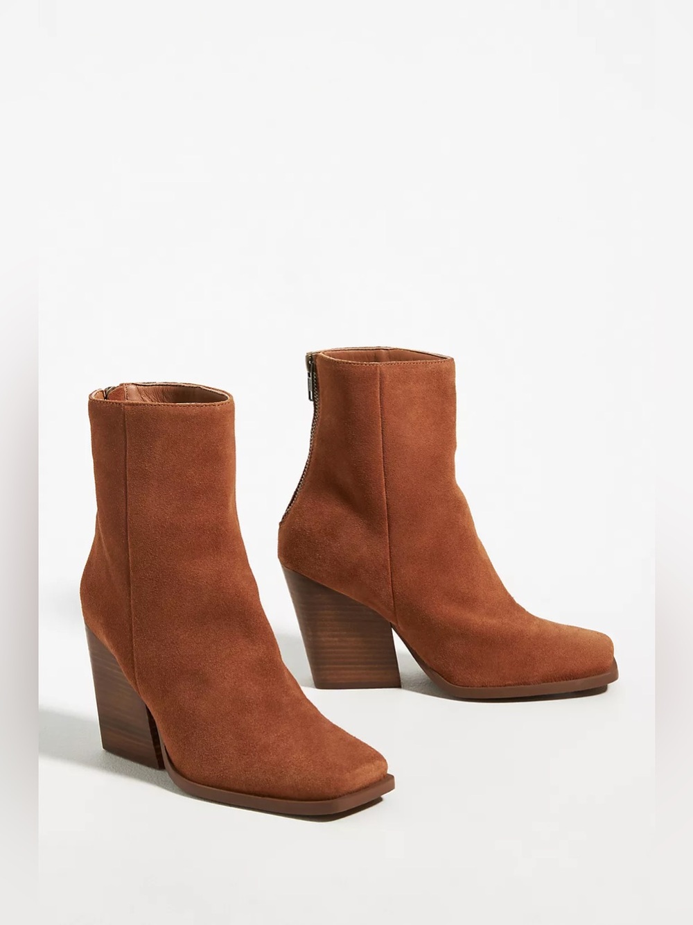 Seychelles Every Time You Go Boots -Cognac Suede- Size 8.5